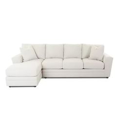 Wide Sofa, Bleach White, White Sectional, Sectional Ottoman, Sectional With Ottoman, Best Sectionals, Casual Seating, Sleeper Sectional, Sofa Chaise