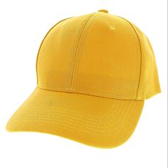 High Quality Cap #Hat #Baseball Cap #Pink Yellow Adjustable Baseball Cap With Curved Visor, Yellow Baseball Cap With Curved Brim, Yellow Adjustable Fitted Cap, Gold One Size Fits Most Baseball Cap, Adjustable Yellow Hat, Gold Cap Hat One Size Fits Most, Adjustable Gold Visor Hat, Casual Gold Cap, Gold Casual Baseball Cap, One Size Fits Most