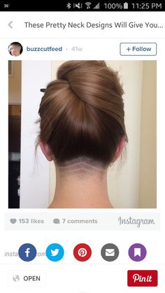 Ponytail Undercut, Ponytail Designs, Undercut Ponytail, Pretty Neck, Cool Hair Designs, Search Google