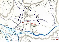 an old map showing the battle of petersburg