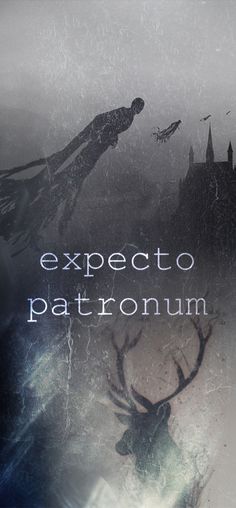 an advertisement for the movie expecto patronum