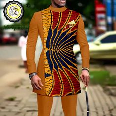 Latest Ankara Designs For Men, Ankara For Men, Ankara Style For Men, Ensemble Blazer, African Male Suits, Men African Wear, Dashiki Outfit, Couples African Outfits, Costume Africain