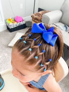 Toddler Hairstyles Girl Fine Hair, Sassy Hairstyles, Hairstyles Down, Easy Toddler Hairstyles, Membentuk Alis