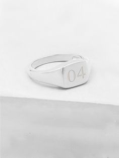 Signet rings are traditionally a symbol of family heritage, but has since then become a staple for gifting and personalization! Make a ring a lot more personal for yourself or for a friend and/or family member. This ring makes a perfect gift for graduations, anniversaries and as bridesmaids gifts! It's intention is to create a sentimental connection with a date, person or anything else of importance to you! The ring is made of gold plated brass with an engravable surface measuring about 8x9mm Ri Symbol Of Family, Engraved Rings Personalized, Signet Ring Silver, Ring Initial, Engraved Ring, Signet Rings, Family Heritage, Silver Signet Ring, Etsy Personalized Gifts