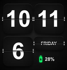 the digital clock displays the time for friday, friday and friday to go with each other