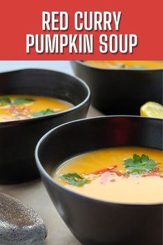 A short video demonstrating a spoon scooping creamy pumpkin soup Curry Pumpkin Soup, Thai Pumpkin Curry, Pumpkin Curry Soup, Curry Pumpkin