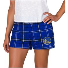 Stay cozy in these Golden State Warriors Ultimate Flannel Shorts from Concepts Sport. With an elastic waistband to provide a perfect fit and bold embroidered Golden State Warriors graphics, these pants allow you to flaunt your pride when lounging around your home or getting ready for bed. Flannel Shorts, Washington Huskies, Tampa Bay Lightning, Colorado Rockies, Orlando Magic, Cozy Flannel, Sleep Shorts, Royal Red, Florida Gators