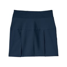 She'll be ready for anything with this girls' Lands' End school uniform performance pleated skort. Click on this KIDS APPAREL & SHOES GUIDE to find the perfect fit and more! FEATURES Active performance, smooth, stretchy construction Internal infinity drawcord Above the knee lengthFABRIC & CARE 90% recycled polyester, 10% spandex Machine wash ImportedRESPONSIBLE Contains recycled polyester Size: M (8). Color: Classic Navy. Gender: female. Solid Pleated Tennis Skirt For School, Solid Pleated Skort For School Uniform, Fitted Tennis Skirt For School Uniform, Fitted Preppy Skort For School, Preppy Fitted Skort For School, School Uniform Pleated Skort, Pleated Tennis Skirt For School, Classic Fitted Skort For School, Classic Fitted School Skort