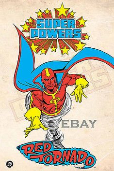 the cover to superman's comic book, red tornado