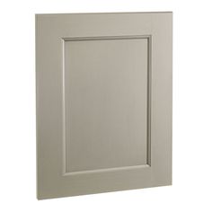 an image of a white cabinet door