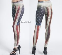 New Vocal Womens Jersey Soft Stretch American Flag Print Leggings  You will LOVE these adorable patriotic super soft leggings Darling american flag sublimation print True to size Super buttery soft material Smooth soft print material/not raised waffle/that is the sublimation print Just GORGEOUS and SO FUN Made in USA by Vocal Apparel I have been selling Vocal clothing for 16 YEARS now and just LOVE this brand! True to Size 95% Polyester - 5% Spandex Approx. 30/31" inseam without stretching BE VO American Flag Sublimation, American Flag Print, Womens Jersey, Stretch Leggings, Soft Leggings, Print Leggings, Soft Light, Outfits With Leggings, Printed Leggings