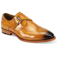 Sleek and sophisticated, the Green Medallion Toe Single Monk Strap Shoes  exude timeless charm.    Luxurious scotch brown  leather with a high-gloss finish exudes classic elegance.    Classic brogue perforations on the medallion toe  offer a traditional yet stylish detail.   The single monk strap  features a silver-toned buckle for a dash of elegance.   Stacked heel  for added height and a polished look.   Crafted with genuine leather upper  for durability and comfort   Buckle Care:  Clean the buckles regularly with a damp cloth to remove any dirt or residue. If the buckles are tarnished, use a metal polish to restore their shine.    JEFFERY - Scotch Collar Bar Shirt, Bar Shirt, Buckles Fashion, Monk Strap Shoes, Suit Shoes, Mens Style Guide, Leather Dress Shoes, Men Clothes, Dress Shoe