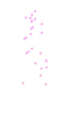 pink stars are flying in the air