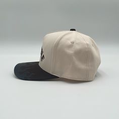 Elevate your look with the Flaming Brim Snapback from Invincible Exclusives. Style, luxury, and confidence in every thread. Cream canvas, brown brim with black flame, brown embroidery Signature stars on side Snapback closure Custom interior lining and tag 100% made from scratch Designed in Detroit Brown Snapback Hat With Short Brim For Streetwear, Brown Short Brim Baseball Cap For Streetwear, Brown Snapback Hat With Embroidered Logo, Embroidery Signature, Brown 5-panel Baseball Cap With Embroidered Logo, Brown 5-panel Snapback Hat With Leather Patch, Brown Embroidery, Black Six-panel Snapback Hat With Embroidered Logo, Black 5-panel Snapback Hat With Embroidered Logo