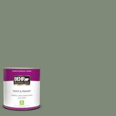 a red paint with the words behr's premium waterproofing stain and seal