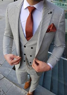 Unique Wears, Gentleman Fashion, Gentleman Style, Suit Fashion, Mens Suits, Gentleman, Suit Jacket, Slim Fit, How To Wear