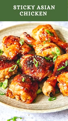 Asian Chicken Recipe, Sticky Asian Chicken, Chicken Recipes Oven, Asian Chicken Recipes, Oven Chicken Recipes, Latest Wallpaper, Asian Chicken, Asian Inspired Recipes, Best Chicken Recipes