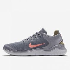 New In Box, With Lid! Nike Running Shoes With Speckled Midsole, Gray Running Shoes With Speckled Midsole, Nike Casual Running Shoes With Perforated Toe Box, Box With Lid, Shoes Nike, Running Sneakers, Nike Free, Womens Shoes Sneakers, Nike Shoes