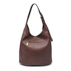 Meet your new go-to companion, this chic Hobo bag crafted from luxurious pebbled vegan leather. Its gold hardware and grommet details add a touch of sophistication, while the adjustable shoulder strap ensures effortless elegance. Inside, the fabric lining, zip pocket, and two slip pockets keep your essentials organized and stylishly secure. Item Type: Hobo Material: Vegan Leather Closure: Magnetic Snap Exterior Details: Pebbled Vegan Leather, Gold Hardware, Adjustable Shoulder Strap, Gromet Deta Exterior Details, Effortless Elegance, Hobo Bag, Gold Hardware, Vegan Leather, Zip Pockets, Shoulder Strap, Exterior, Leather