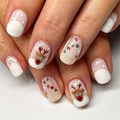 Celebrate the holidays with these 24PCS Christmas Press-On Nails featuring adorable elk designs, white French tips, and a glossy nude finish. 🎄 Perfect for a DIY winter manicure, these short square nails are easy to apply and bring festive cheer to your style. Shop now for a charming Xmas look!

#ChristmasNails #WinterNails #PressOnNails #ElkDesign #FestiveNailArt #DIYChristmasManicure #ShortSquareNails #XmasStyle