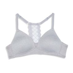 Stock up on undergarment essentials for your little and big girl with this Maidenform demi bra. Made from a soft stretch-knit, this padded pullover bra offers medium support and comes with a lace-embellished racerback design with adjustable straps for comfortable, supportive everyday wear. Bra Type: DemiClosure Type: Pullover HeadSupport: Medium SupportFiber Content: 93% Polyester, 7% SpandexFabric Description: KnitCare: Machine WashMaterial: PolyesterCountry of Origin: Imported Demi Bras, Bra Types, Demi Bra, Big Girl, Adjustable Straps, Everyday Wear, Bra, Knitting, Lace