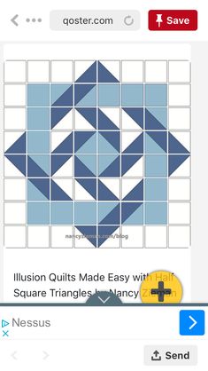 an app that shows how to use quilts on the app, which is also available for