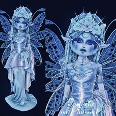 Ice Fairy Outfit, Ice Queen Dress To Impress, Halloween Dti, Ice Queen Dress, Ice Fairy, Fairy Outfit, Female Outfits