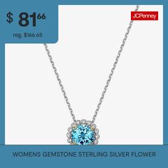 Features: Quick ShipJewelry Closure: Lobster ClaspSetting: ProngShape: FlowerStone Cut: RoundStone Millimeter Measurement: 8 Mm Length, 8 Mm WidthMetal Color: WhiteChain Length: 18 InchChain Width: 1.2 MillimetersPendant Length: 11.9mmPendant Width: 11.9mmChain Construction: CableCare: Wipe CleanStone Type: 2 Genuine Topaz, 16 Lab Created SapphireAuthenticity: Genuine StoneBirthstone: December BirthstoneMetal: Sterling SilverNecklace Type: Pendant NecklacesPendant & Charms Type: PendantsCountry… Flower Pendant Gemstone Necklace, Jewelry With Round Stones, Flower Pendant Necklace, Sterling Silver Flowers, Red Garnet, Flower Pendant, Blue Topaz, Pendant Necklaces, Garnet