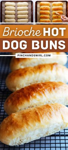 Learn how to make soft and airy brioche hot dog buns from scratch. Perfect for summer grilling season!