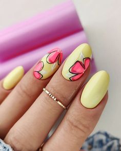 Olga Fabiszewska | 🌸🏵️🌼 @victoriavynn 🔸GP 002 🔸Pure 018, 028, 083 [Współpraca reklamowa] #victoriavynnnails #victoriavynn #flowersnails #pastelnails… | Instagram Plain Nails, Fancy Nails Designs, Basic Nails, Nail Art Designs Diy, Pastel Nails, Nails Desing, September 1, Coffin Nails Designs