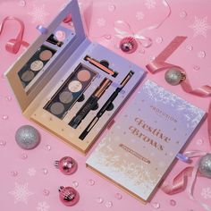 This 10 item set is a gift that keeps on giving throughout the holiday season. The Ultimate Holiday Beauty Kit includes makeup such as eye shadow and eyeliner, as well as lipstick and lip gloss. Try them all out and discover which ones go best together! Examine eye shadow palettes, blush, lip gloss, and other cosmetics in a rainbow of bright colors. Find your favorite colors or try something different every time! Makeup is absolutely non-toxic and safe to use. To apply evenly, use cosmetic brush Eye Shadow And Eyeliner, Snow Sparkle, Eyebrow Kit, Clear Brow Gel, Eyebrow Kits, Eyebrow Eyeshadow, Sugar Lip Scrub, Hydrating Lip Balm, Holiday Beauty