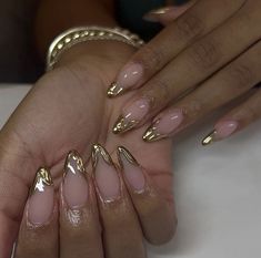 Gold Nail Designs, Gold Nail