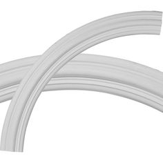 two white hoses on a white background