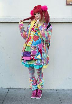 Decora Fashion Outfits, Decora Kei Fashion, Japan Costume, Kidcore Fashion, Decora Fashion, Decora Harajuku, Harajuku Decora, Outfit Reference, Kei Fashion