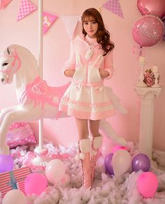 ♡ Bunny Princess, Candy Princess, Candy Rain, Rain Fashion, Rain Outfit, Poses References