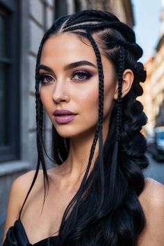 #HairStyles#HairInspiration#HairGoals#HairTrends#HairFashion#HairIdeas#HairTransformations#HairArt#HairLove#HairInspo#HairMagic#HairDesign#HairCare#HairJourney#HairMakeover#HairTips#HairColor#Hairstylist#HairCut#HairDo#HairBraids#airUpdo#CurlyHair#StraightHair#ShortHair#LongHair#NaturalHair#WeddingHair#BridalHair#HairFashion Pirate Hair, Sunkissed Hair Brunette, Braid Crown, Job Goals, Cute Box Braids Hairstyles, Braids With Extensions, Beautiful Braids, Hair Up Styles, Fancy Hairstyles