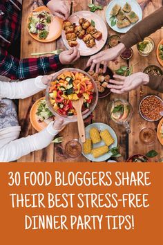 Want some dinner party ideas to take the STRESS out of your next get-together? 30 food bloggers share their BEST dinner party recipes and tips for keeping your next gathering relaxed and stress-free. Check it out! #dinnerparty #recipes #gettogether Best Dinner Party Recipes, Easy Dinner Party Recipes, Fancy Appetizer Recipes, Build Friendships, Fancy Appetizers