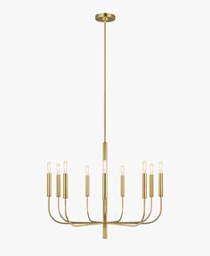 null Tier Chandelier, Burnished Brass, Dining Lighting, Ellen Degeneres, Kitchen Lighting, Nickel Finish, Brass Finish, Polished Nickel, Light Bulbs