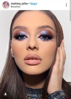 Blue Makeup Looks, Purple Makeup, Smink Inspiration, Eye Makeup Designs, Makijaż Smokey Eye, Makeup Eye Looks, Blue Eyeshadow, Eye Makeup Art