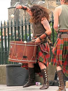 Albannach Scottish Music, Scottish Women, Drum Band, Scottish Man, Nice Boots, Great Scot, Kilt Outfits, Celtic Heritage