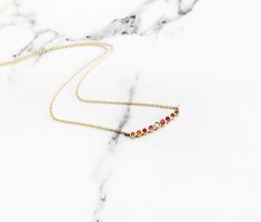 18K Bezel set sapphires and diamond necklace, Dainty gold necklace, Pink Sapphire necklace, Orange Sapphire necklace, 14K 9K solid gold necklace, Minimalist neckace, Layering necklace, Gift for mom, Gift for her, Graduation Gift, FREE EXPRESS SHIPPING Delicate multi-color sapphire and white diamond bezel necklace made in 18K 14K or 9K solid gold. A gorgeous necklace that you will absolutely love! Bracelet version: https://www.etsy.com/listing/618953213 ------------------------------------------- Fine Jewelry Ruby Necklace With Single Cut Diamonds, Ruby Necklace With Single Cut Diamonds, Dainty Necklace With Rose Cut Diamonds As Gift, Dainty Briolette Diamond Necklace Gift, Dainty Birthstone Necklace With Single Cut Diamonds As Gift, Fine Jewelry Diamond Necklace With Gemstone For Gift, Gold Ruby Necklaces With Bezel Setting, Gold Plated Bezel Setting Necklace Gift, Briolette Diamond Necklace With Rose Cut Diamonds For Gift