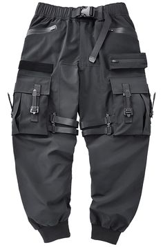 PRICES MAY VARY. [ Mens Techwear Cargo Pants Size Chart ] : It's different from US size ! It's different from US size ! It's different from US size ! S(27)=Waist 27-28" --- M(28)=Waist 28-29" --- L(29)=Waist 29-30" --- XL(31)=Waist 31-32" --- XXL(32)=Waist 32-33" --- 3XL(34)=Waist 34-36" --- 4XL(36)=Waist 36-38" --- 5XL(38)=Waist 38-40" --- [ Streetwear Cargo Pants Size Info ] : Attention:all the size data are about garment measurements, NOT body measurements. Please choose the one a bit larger than your own Waist measurement when you refer to size chart.If you like wearing loosely, please choose a bigger size.The Accessories is Not included,only The Pants in the package [ Product design of techwear pants ] : Our techwear pants design irregular zippers, straps buckle and velcro according t Pants For Man, Packing List Men, Harem Pants Fashion, Techwear Pants, Cargo Pants Style, Hip Hop Pants, Sweatpants Style, Streetwear Hip Hop, Black Cargo Pants