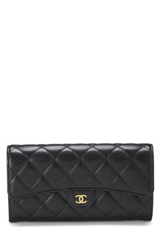 Find CHANEL Caviar Classic Long Flap Wallet on Editorialist. Chanel Black Caviar Classic Long Flap Wallet Shopping Chanel, Chanel Caviar, Black Caviar, Chanel Black, Top Brands, Chanel, Wallet, Luxury Fashion, Quick Saves