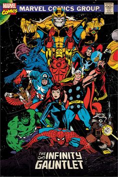 an advertisement for the avengers comics group