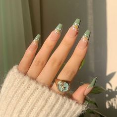 Aesthetic Nail, Girly Acrylic Nails, Fake Nails With Glue, Simple Nail, Short Acrylic Nails Designs, Nagel Inspo, Rings Rings, Cat Kuku