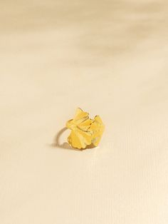 "Ginko ring - this is a large gold statement leaf ring. This gold nature-inspired botanic petal ring is a unique gold jewelry piece that will make an outstanding nature lover gift. This organic petal-shaped ring is large and impressive. It is designed as organic wild petals that are natural, and light, and wrap beautifully around your finger. The statement leaf ring has a gorgeous texture and movement that plays beautifully with light. The leaf is an expression of living harmoniously with the in Gold Flower-shaped Nature-inspired Rings, Gold Flower Ring Nature-inspired, Gold Nature-inspired Flower Ring, Nature-inspired Gold Flower Ring, Handmade Gold Flower Ring Nature-inspired, Handmade Gold Flower Ring, Nature-inspired, Botanical Leaf Shaped Gold Jewelry, Gold Leaf Botanical Jewelry, Botanical Style Gold Leaf Jewelry