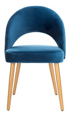 Giani Retro Dining Chair - AmericanHomeFurniture Retro Dining Chairs, Safavieh Furniture, Lantern Wall, Mid Century Dining Chairs, Set Decor, Papasan Chair, Navy Velvet, Indoor Patio Furniture, Velvet Dining Chairs