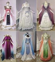 Zelda Wedding, Gaun Abad Pertengahan, Wedding Color Combinations, Fest Outfits, Fantasy Dresses, Princess Dresses, Fantasy Gowns, Medieval Dress