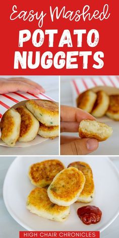 Looking for easy toddler meals or snack ideas? Make these 30-minute, 3-ingredient mashed potato nuggets for lunch! They're an easy finger food for kids and a great way to use up leftover mashed potatoes! Potato Recipe For Toddler, Finger Food For Kids, Potato Recipe For Kids, Potato Nuggets, Easy Toddler Snacks, Easy Toddler Lunches, Easy Finger Food, Cooking With Toddlers, Finger Foods For Kids