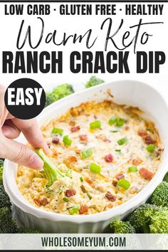 Keto Ranch, Recipe With Bacon, Keto Diet Snacks, Appetizer Dishes, Keto Foods, Low Carb Recipes Dessert, Bacon Recipes, Food List, Healthy Appetizers